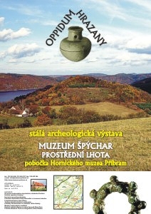 Oppidum Hrazany - plak�t k v�stav�