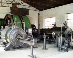 Hornické muzeum Příbram - Důl Anna 1789 - parní těžní stroj