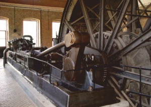 Důl Vojtech - Parní těžní stroj z roku 1889